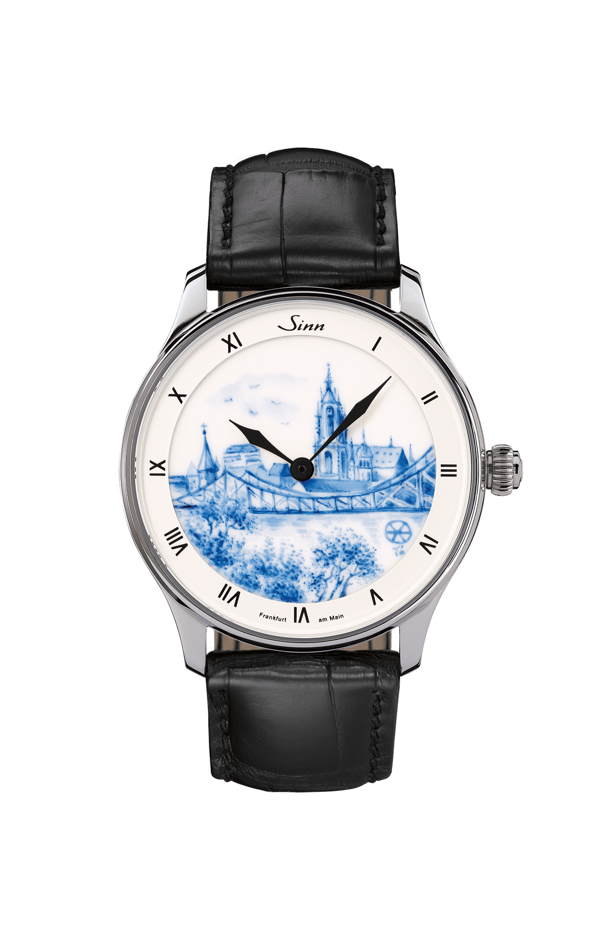 1746 Porcelain – Front view with strap