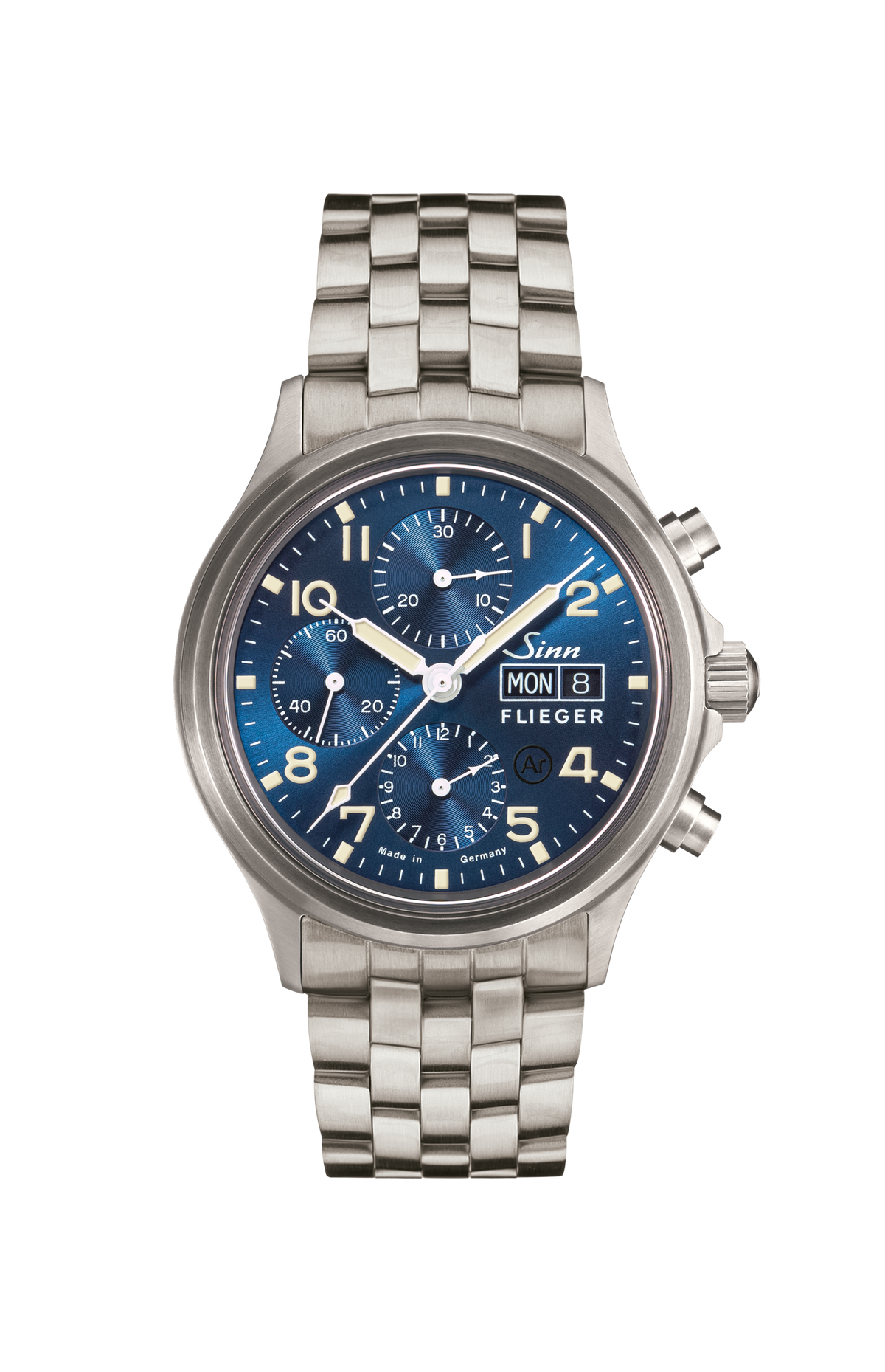 358 Sa PILOT B E – Front view with strap