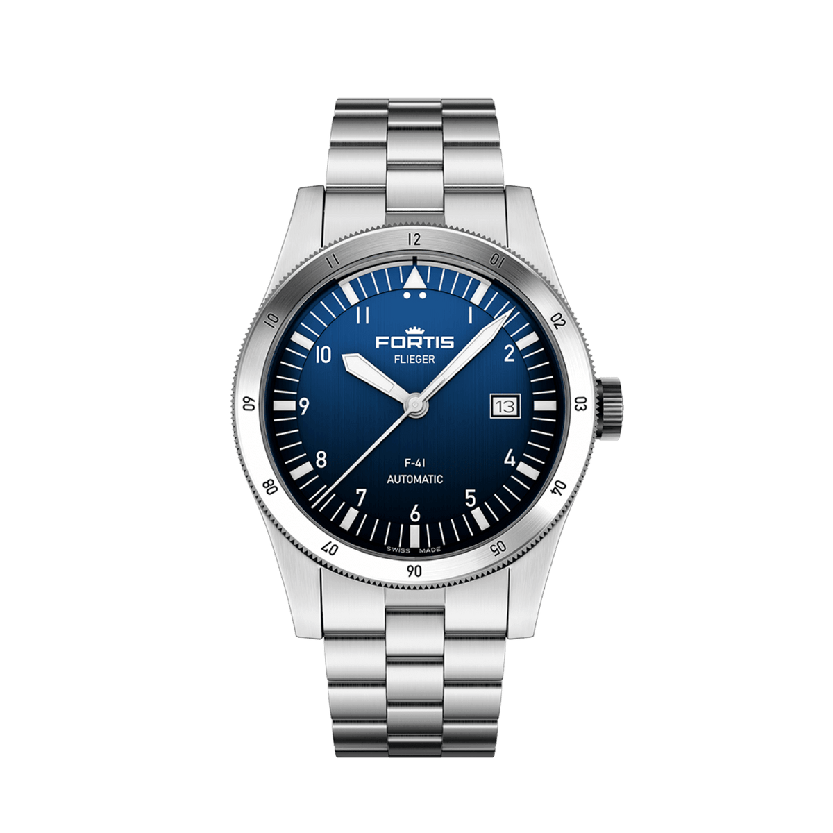 Flieger F-41 Liberty Blue / Block Bracelet