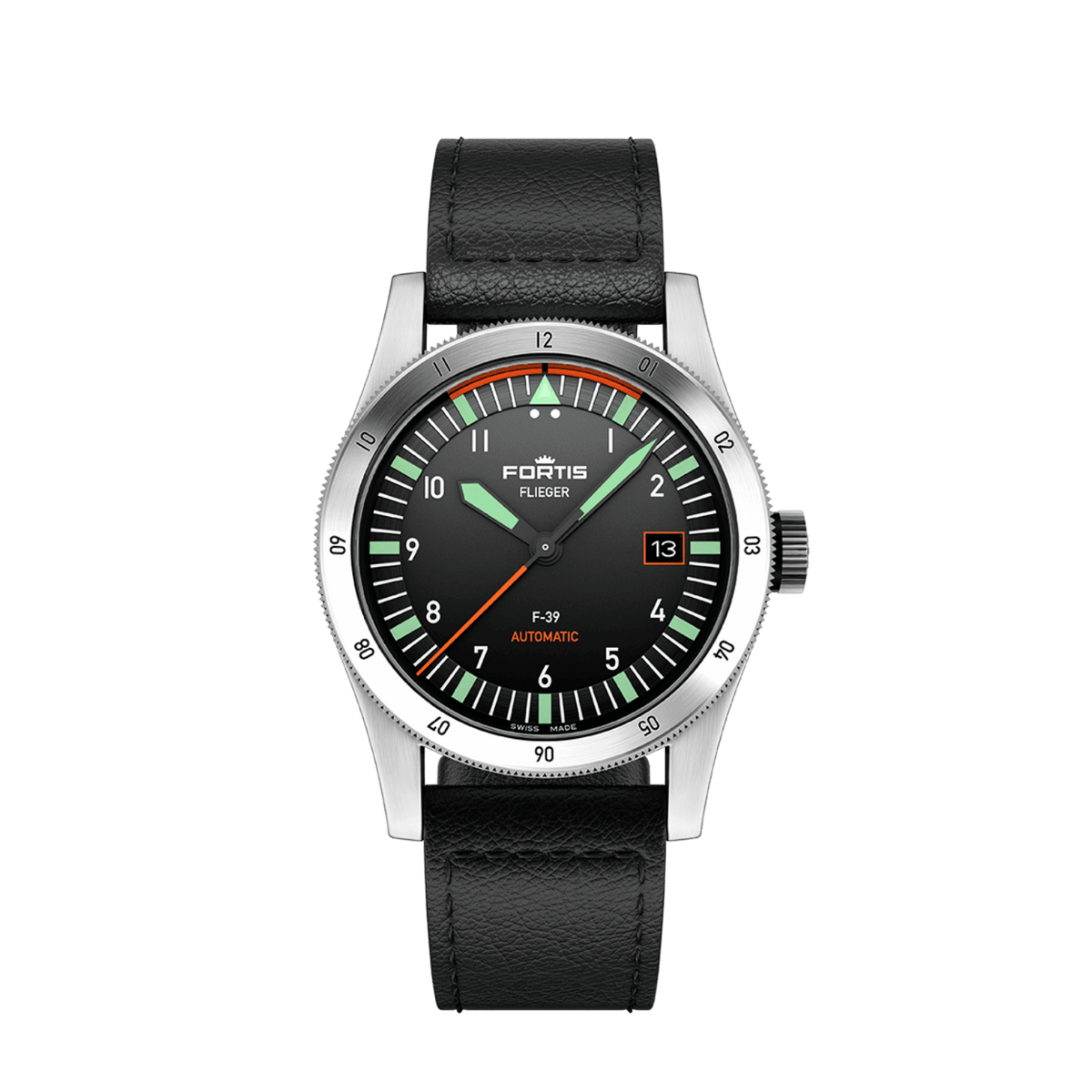 Flieger F-39 Original / Block Bracelet