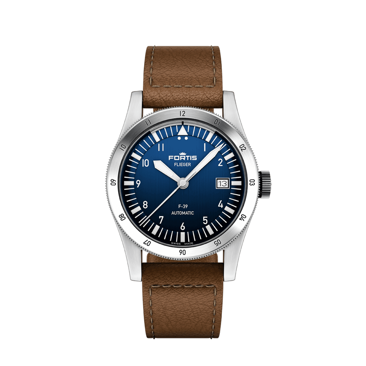 Flieger F-39 Liberty Blue / Block Bracelet