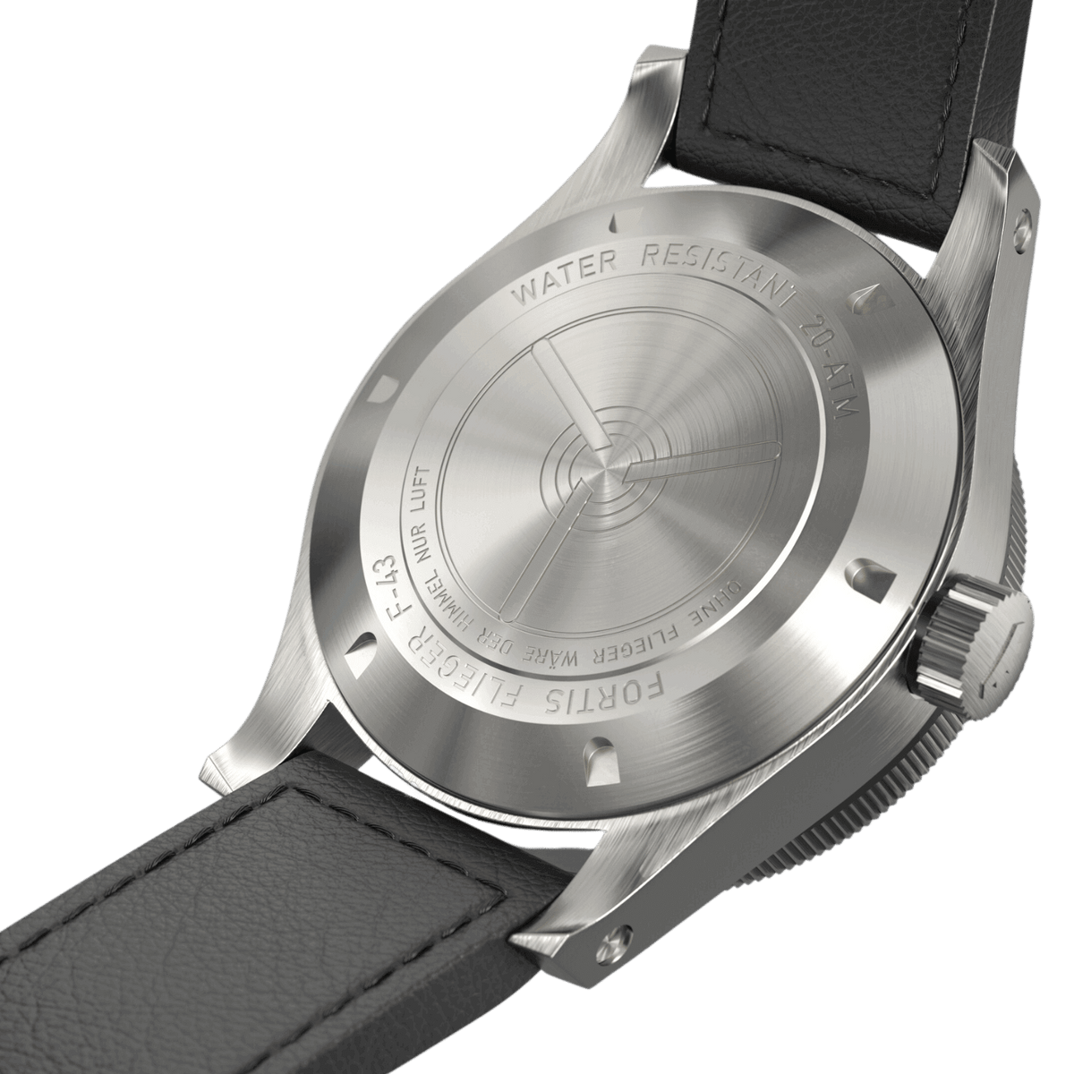 Flieger F-43 Triple-GMT Original / Block Bracelet