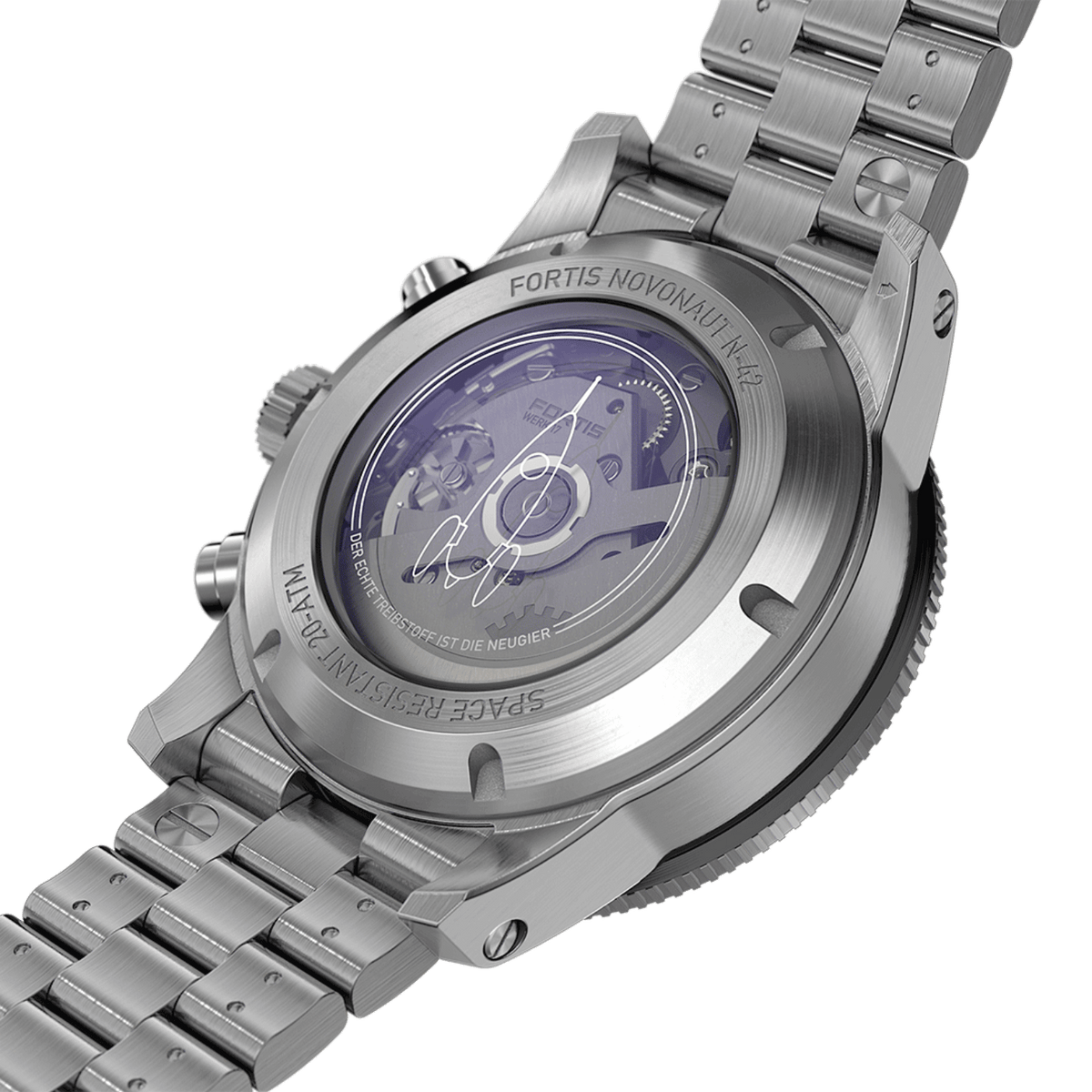 Novonaut N-42 Cobalt Blue on Block Bracelet