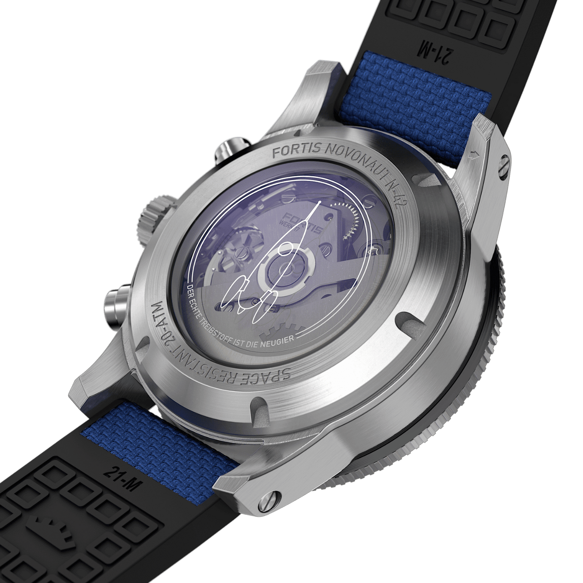 Novonaut N-42 Cobalt Blue on Block Bracelet