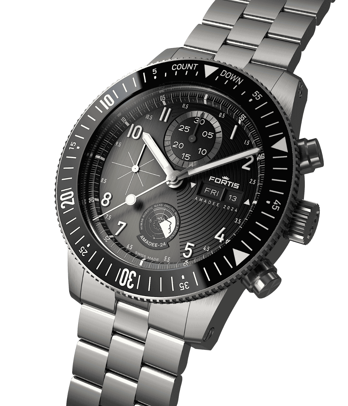 Novonaut N-42 AMADEE-24 on Block Bracelet