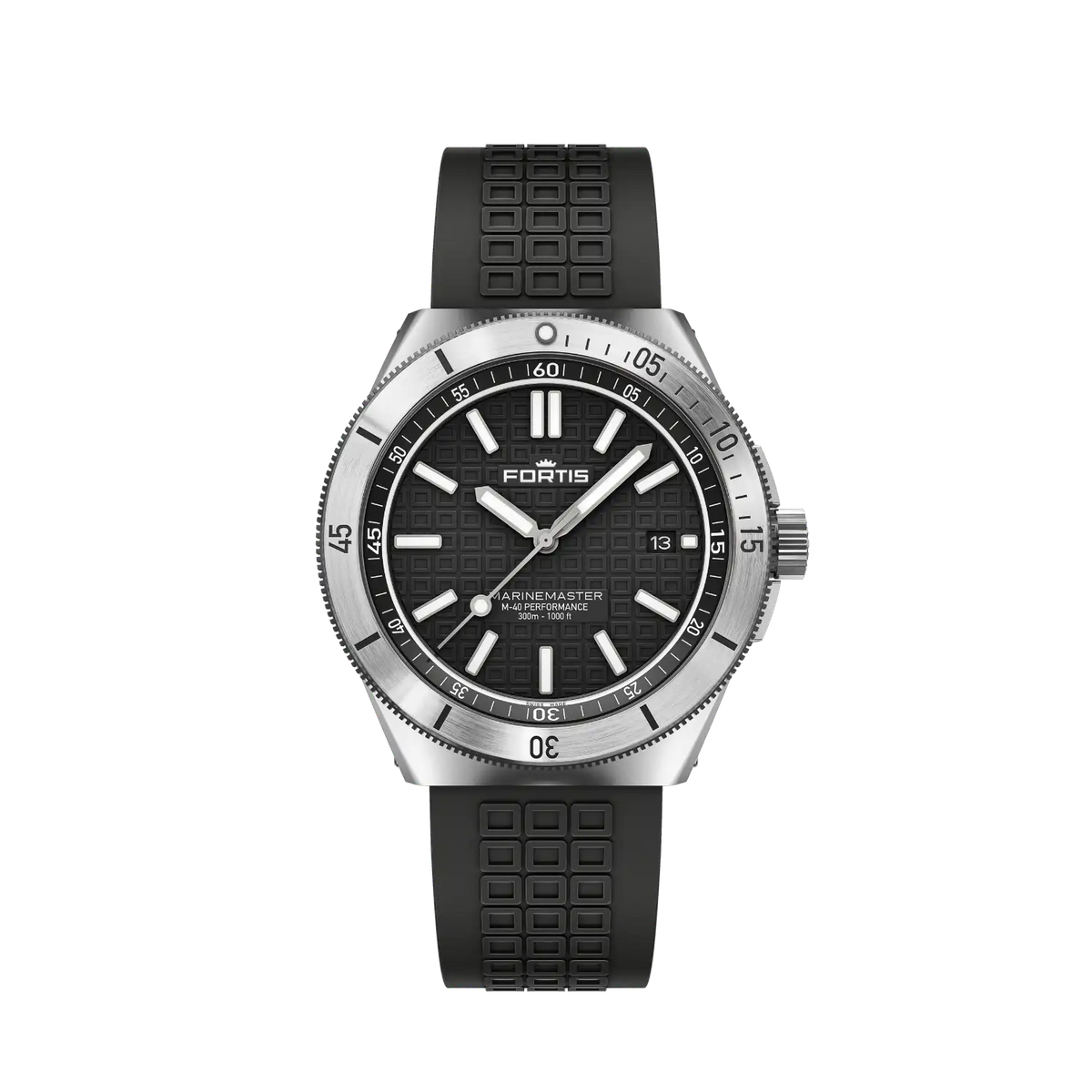 Marinemaster M-40 Gravity Black on Horizon Strap