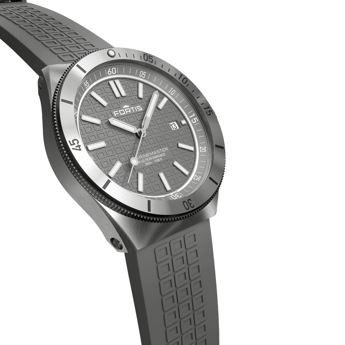 Marinemaster M-40 Rockstone Gray on Horizon Strap