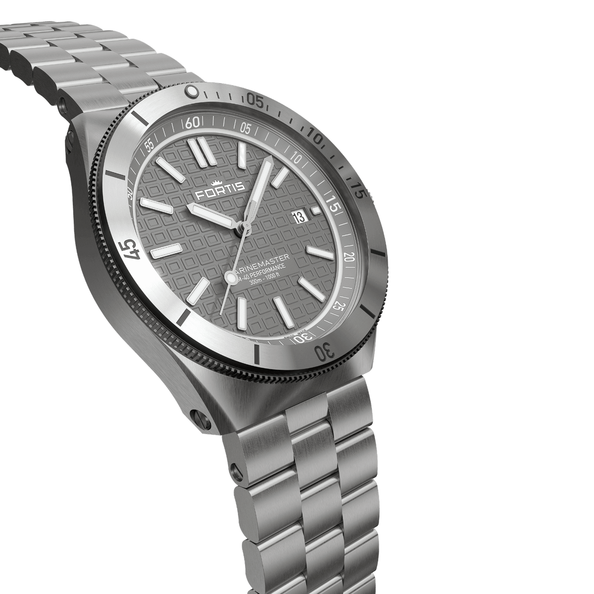 Marinemaster M-40 Rockstone Gray on Horizon Strap
