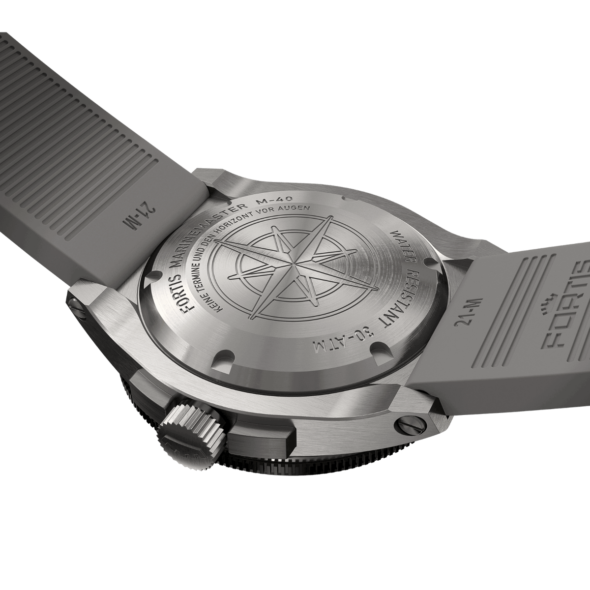 Marinemaster M-40 Rockstone Gray on Horizon Strap