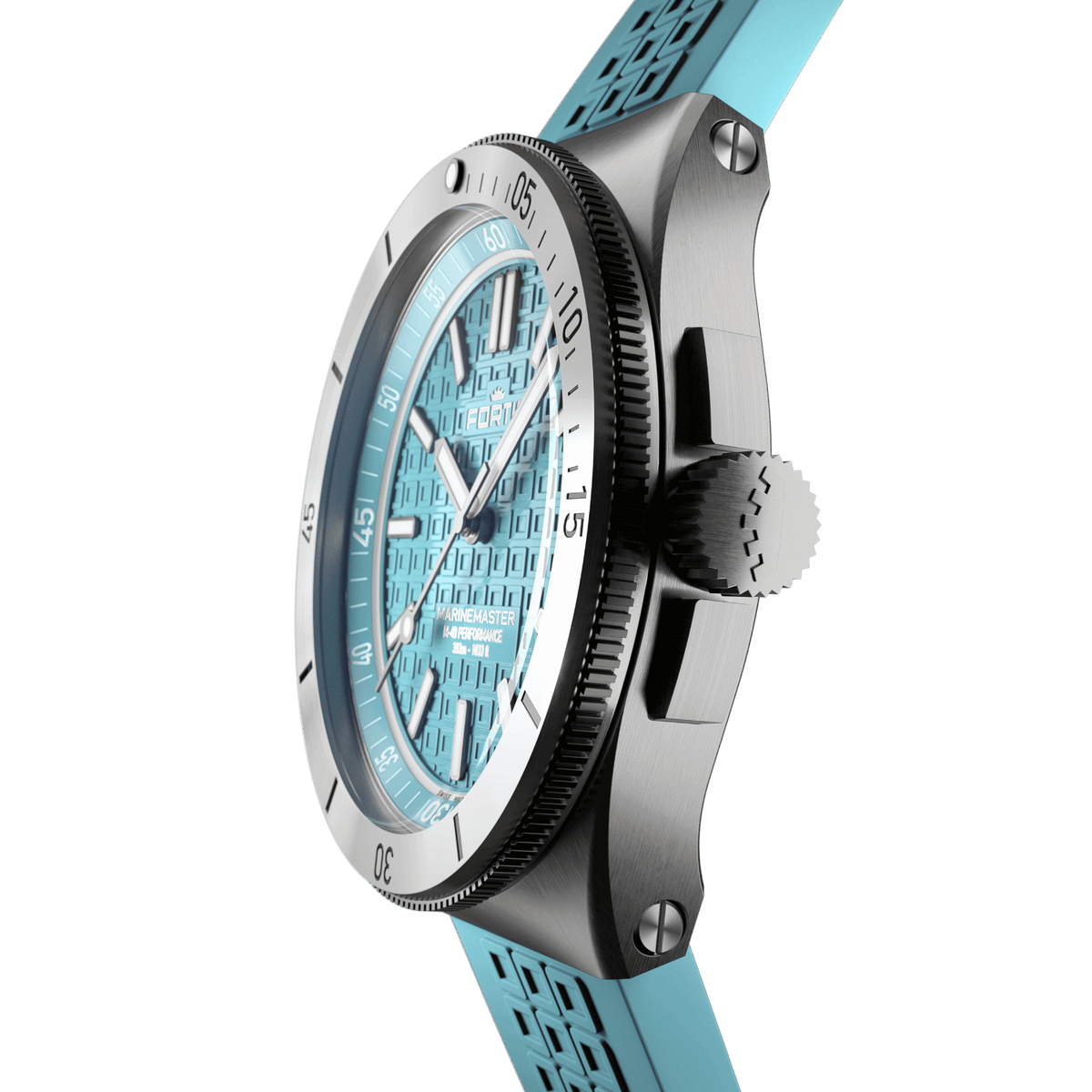Marinemaster M-40 Serenity Blue on Horizon Strap