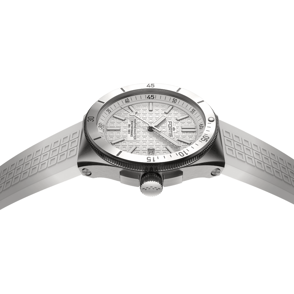 Marinemaster M-40 Snow White on Horizon Strap