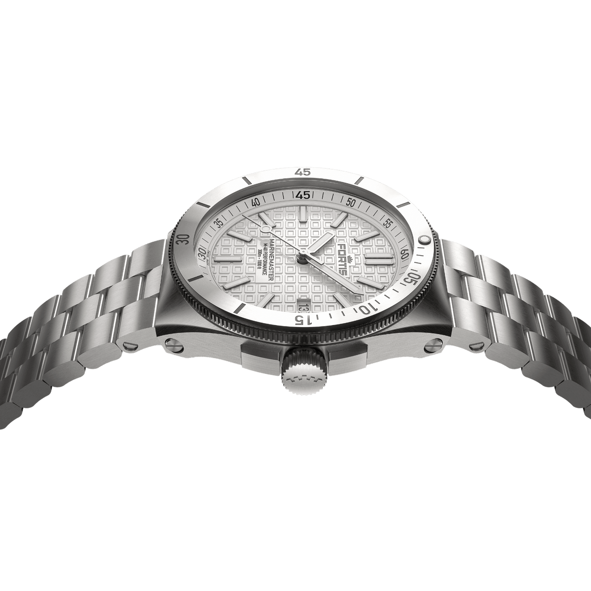 Marinemaster M-40 Snow White on Horizon Strap