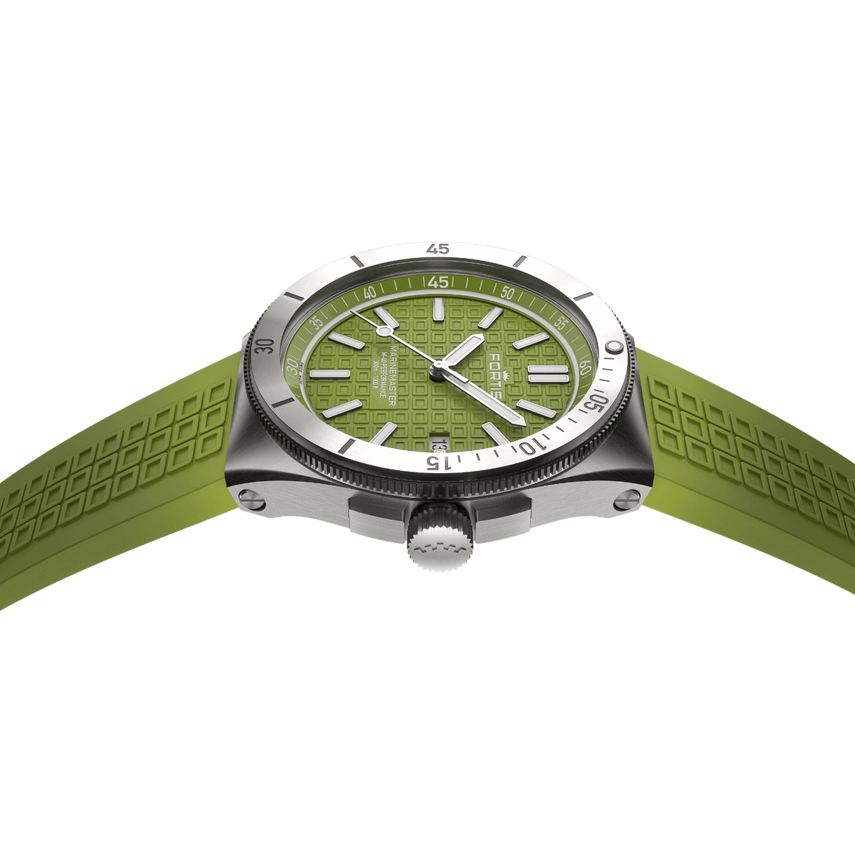 Marinemaster M-40 Woodpecker Green on Horizon Strap