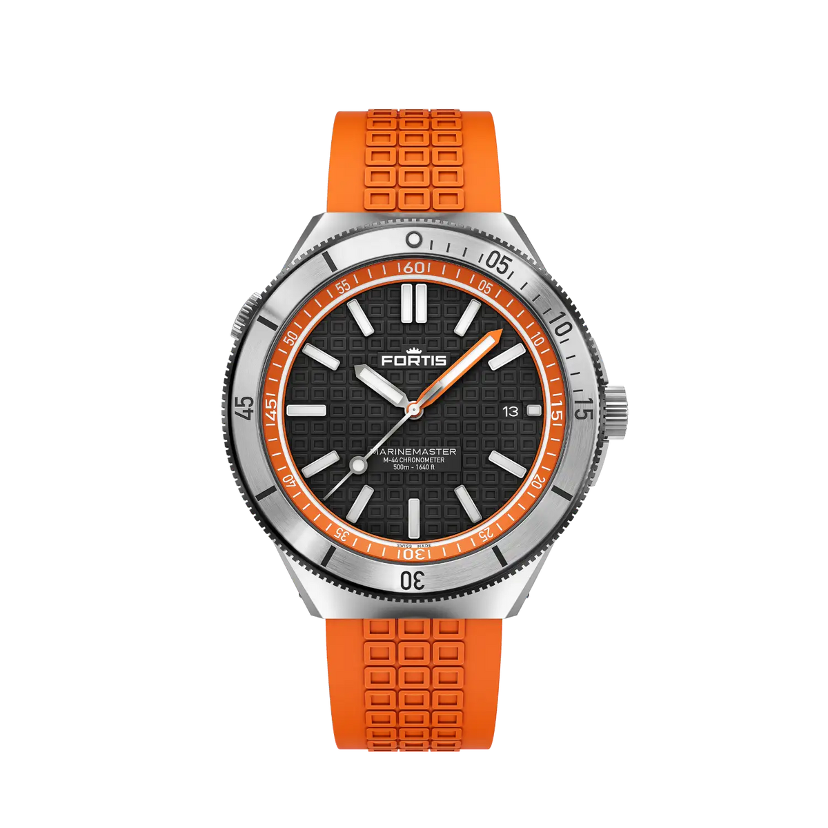 Marinemaster M-44 Amber Orange on Horizon Strap