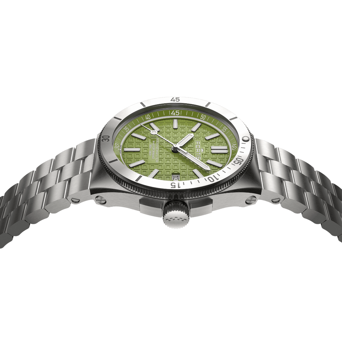 Marinemaster M-40 Woodpecker Green on Horizon Strap