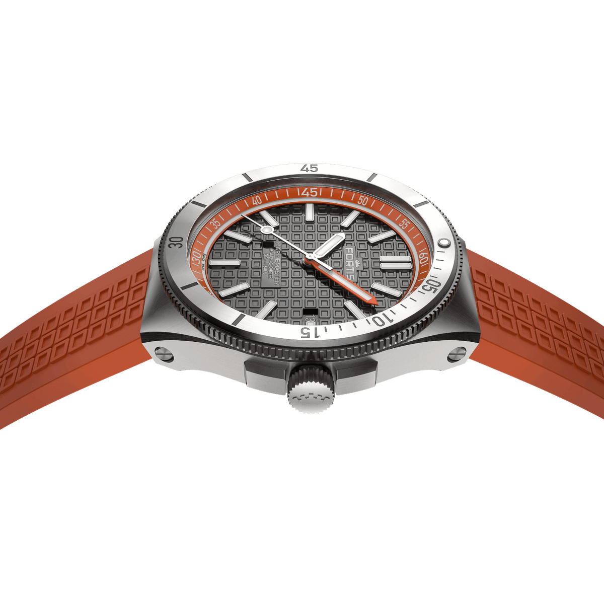 Marinemaster M-44 Amber Orange on Horizon Strap