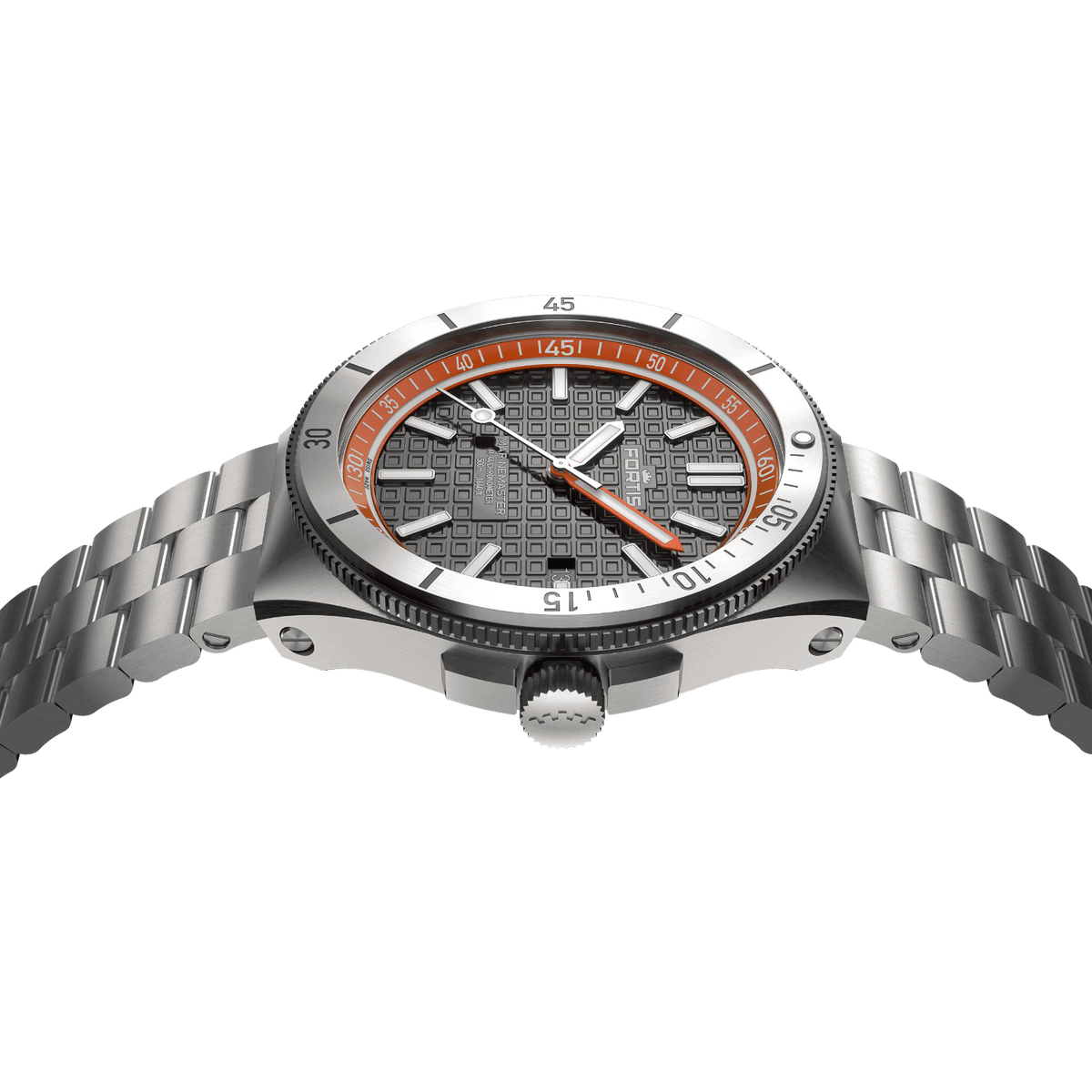 Marinemaster M-44 Amber Orange on Horizon Strap