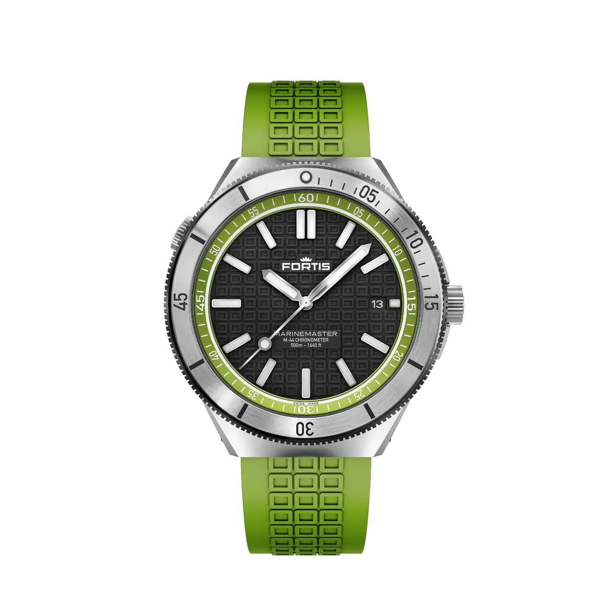 Marinemaster M-44 Woodpecker Green on Horizon Strap