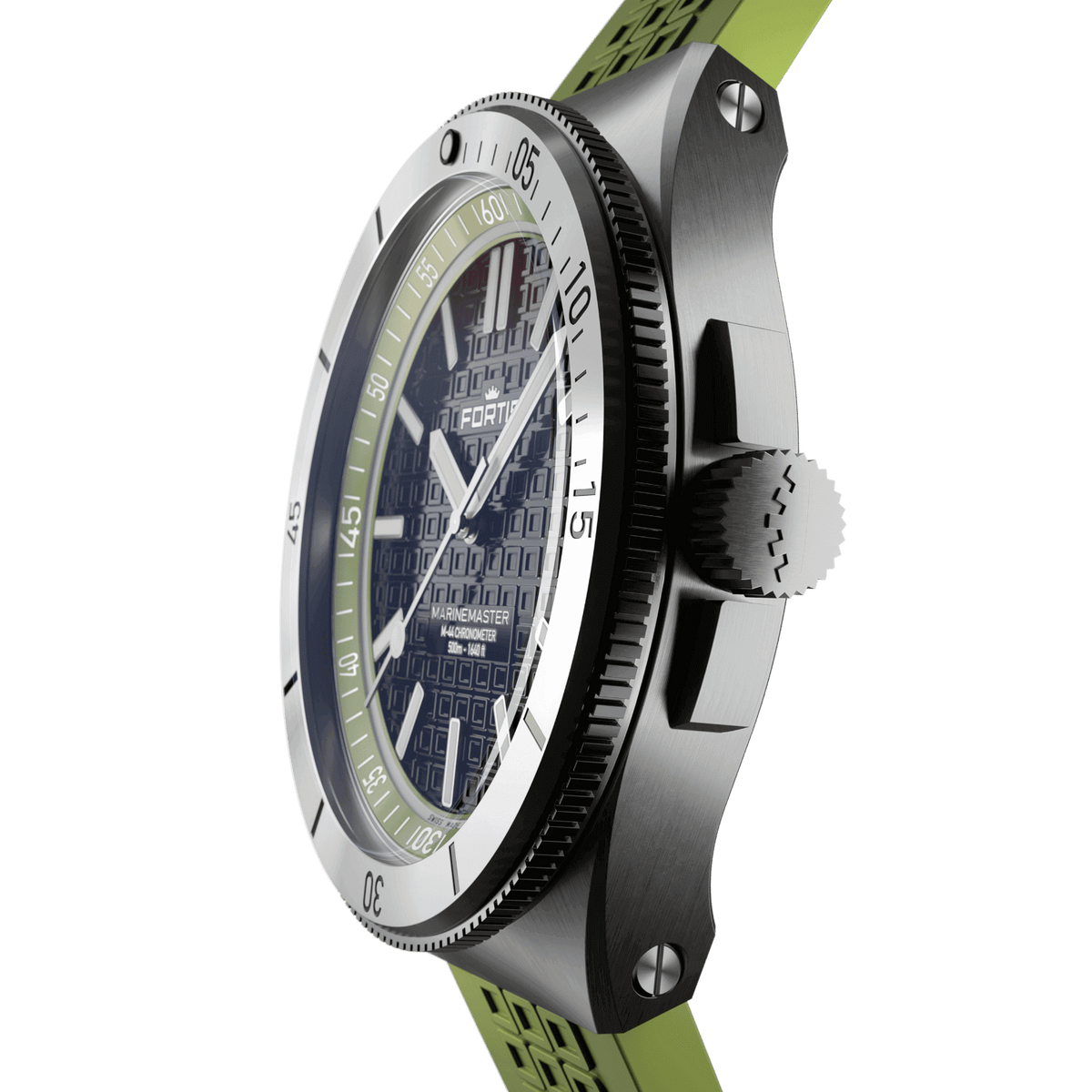 Marinemaster M-44 Woodpecker Green on Horizon Strap