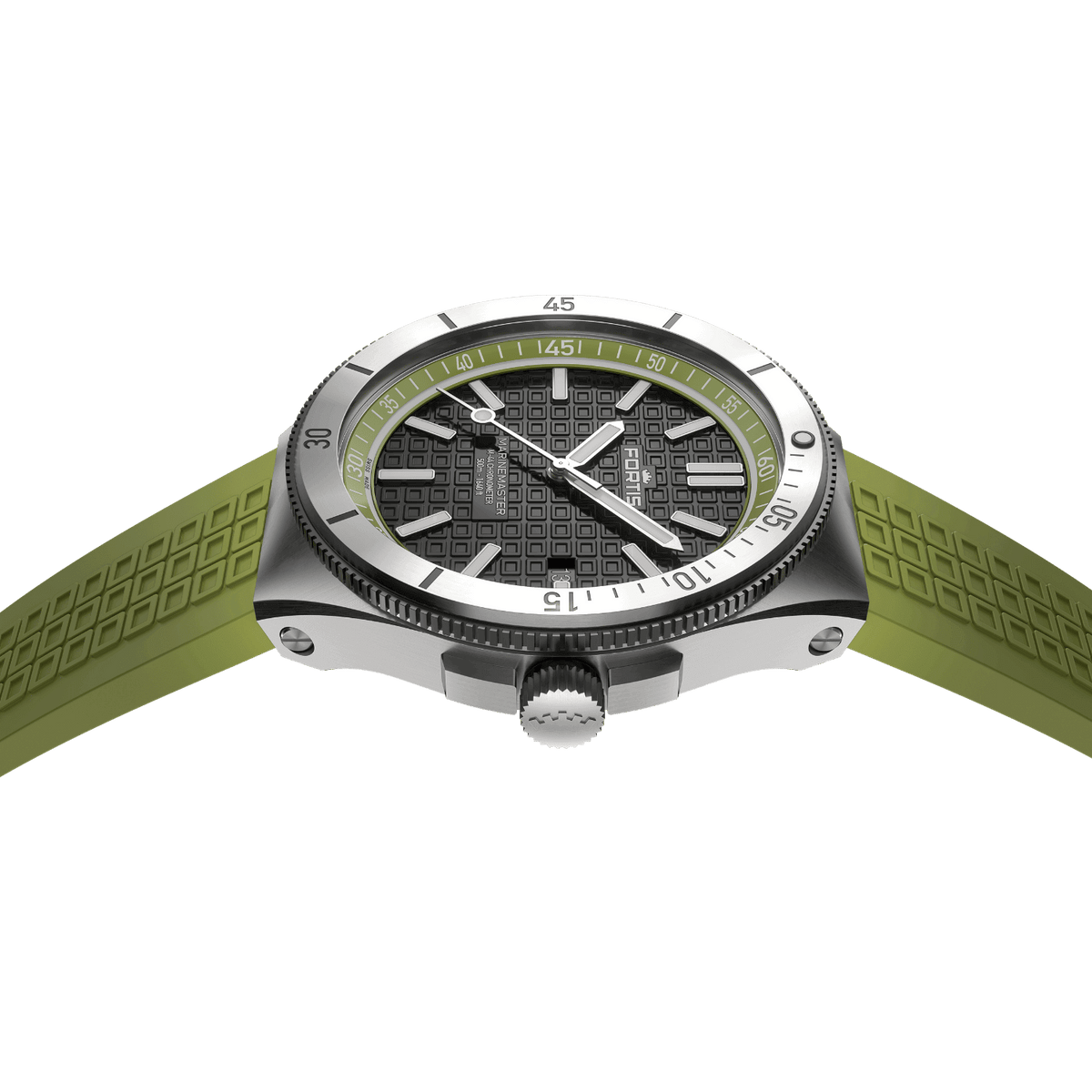 Marinemaster M-44 Woodpecker Green on Horizon Strap