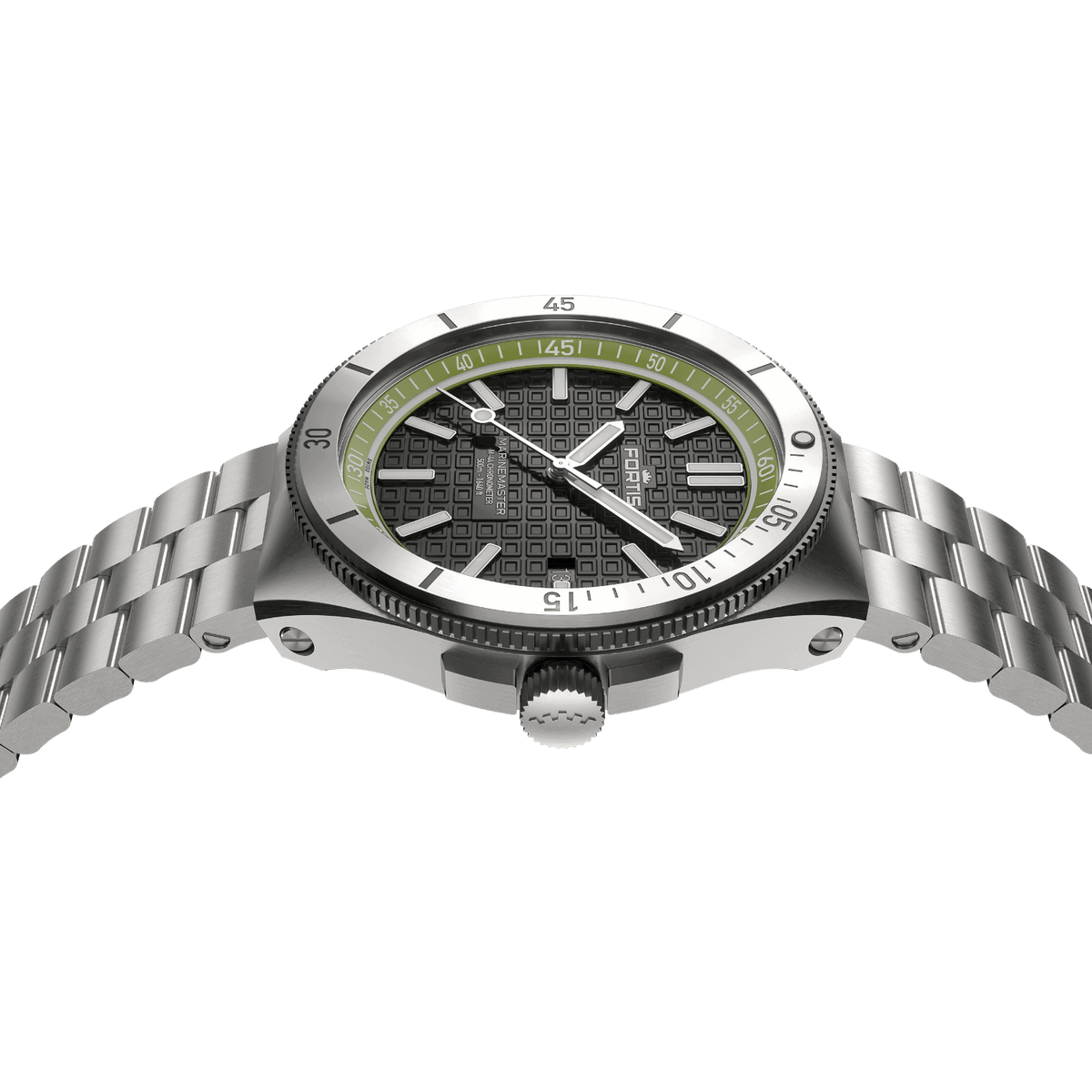 Marinemaster M-44 Woodpecker Green on Horizon Strap