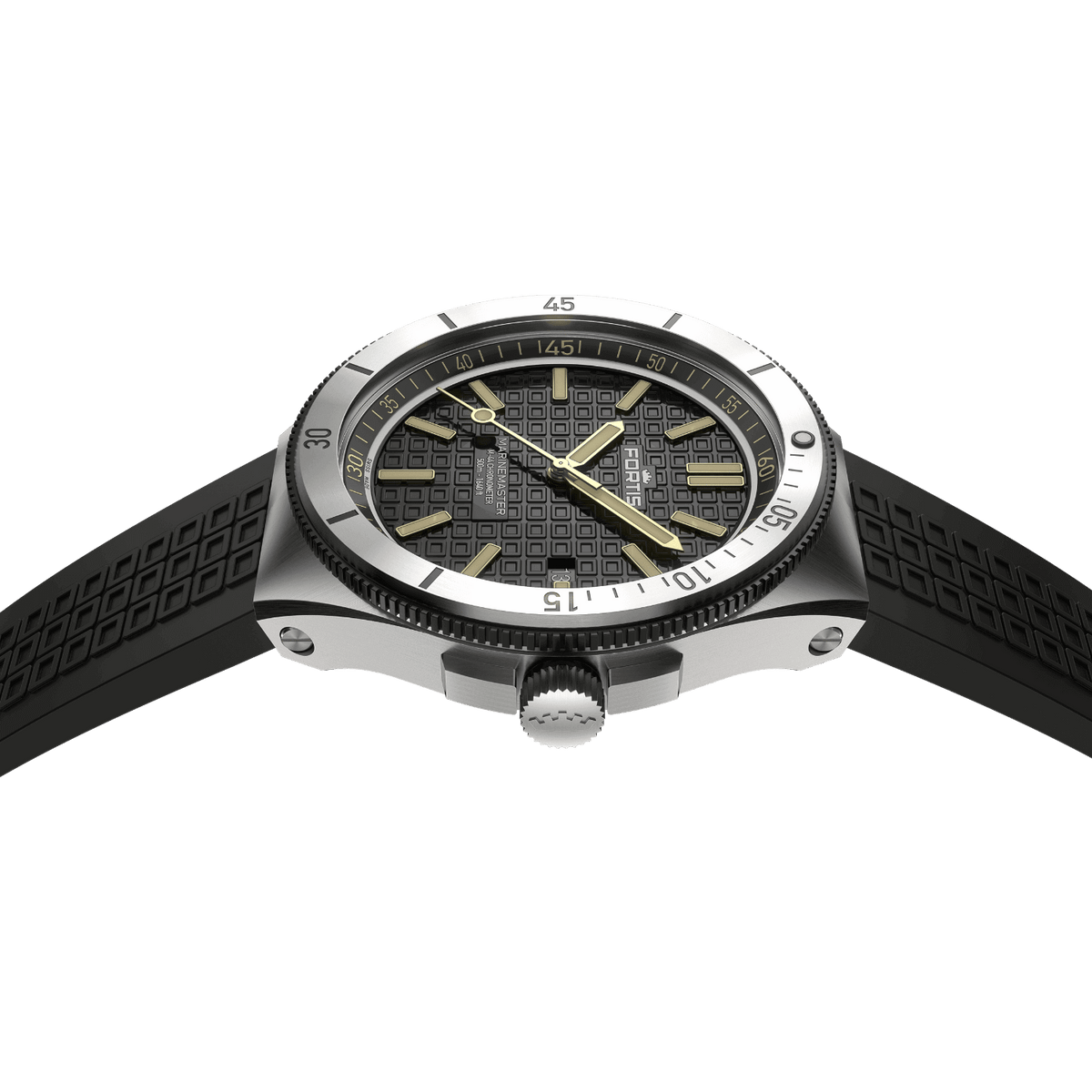Marinemaster M-44 Black Resin on Horizon Strap