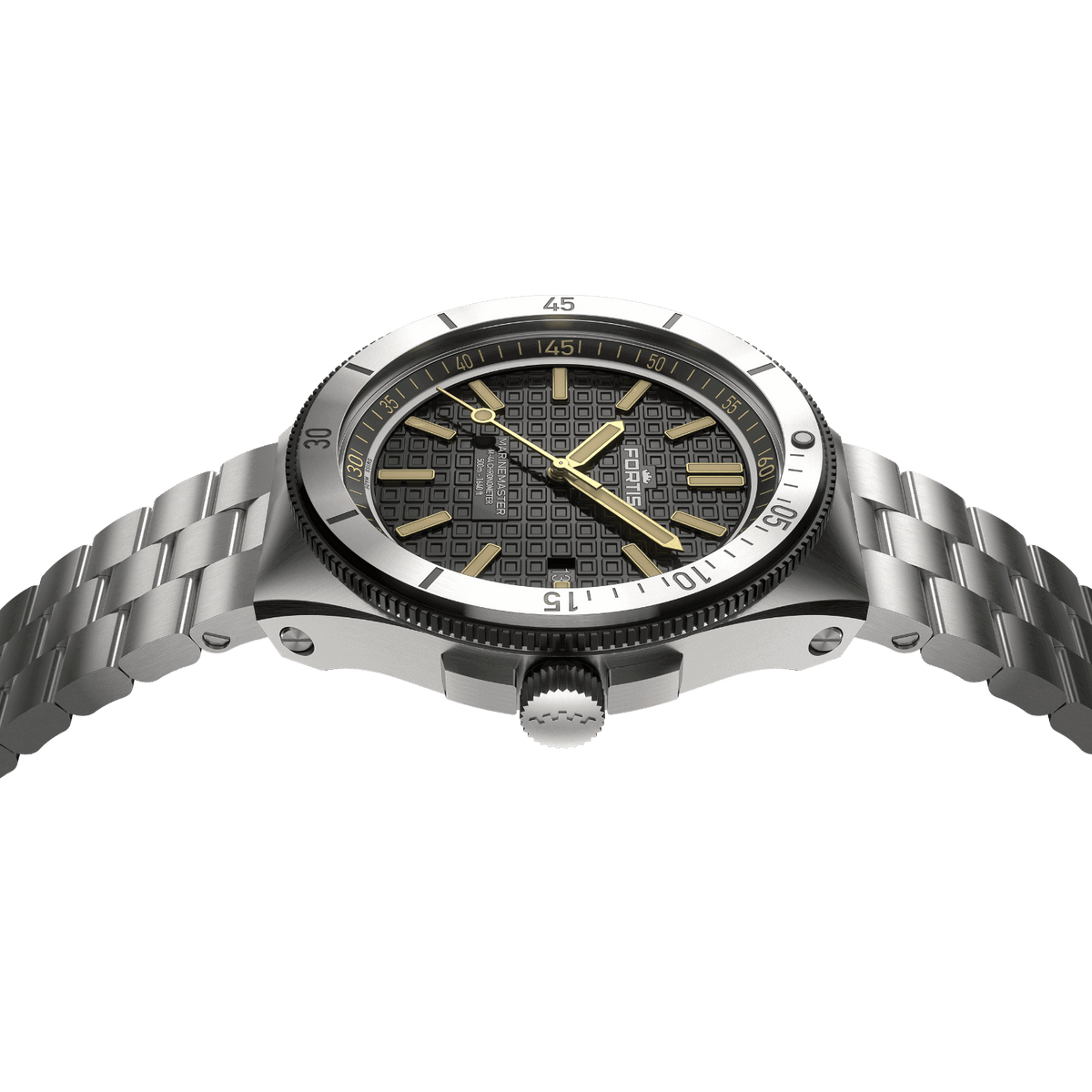 Marinemaster M-44 Black Resin on Horizon Strap