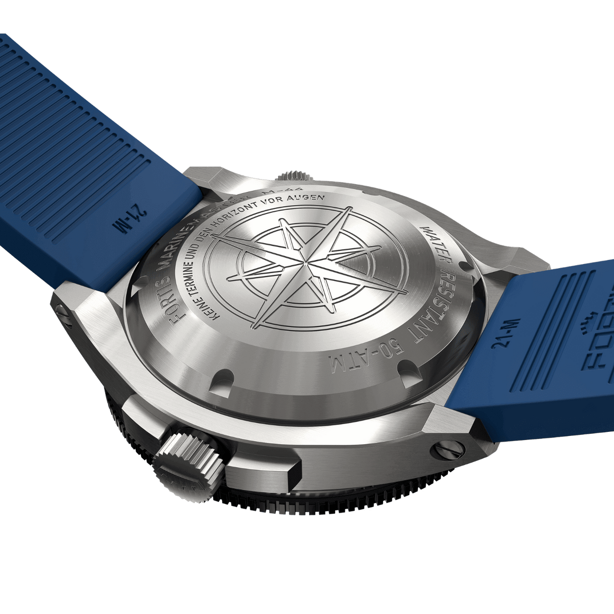Marinemaster M-44 Ocean Blue on Horizon Strap