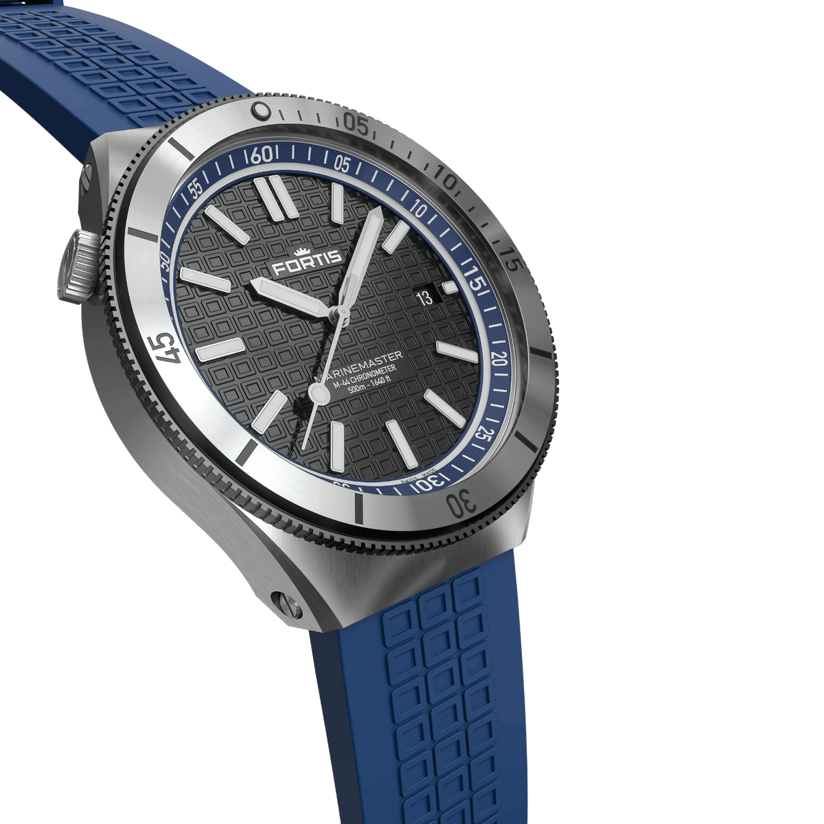 Marinemaster M-44 Ocean Blue on Horizon Strap