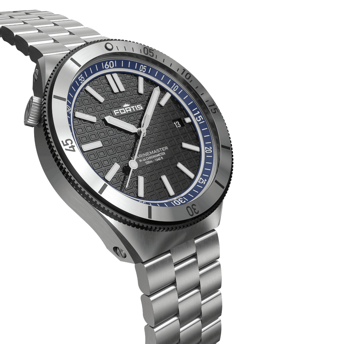 Marinemaster M-44 Ocean Blue on Horizon Strap
