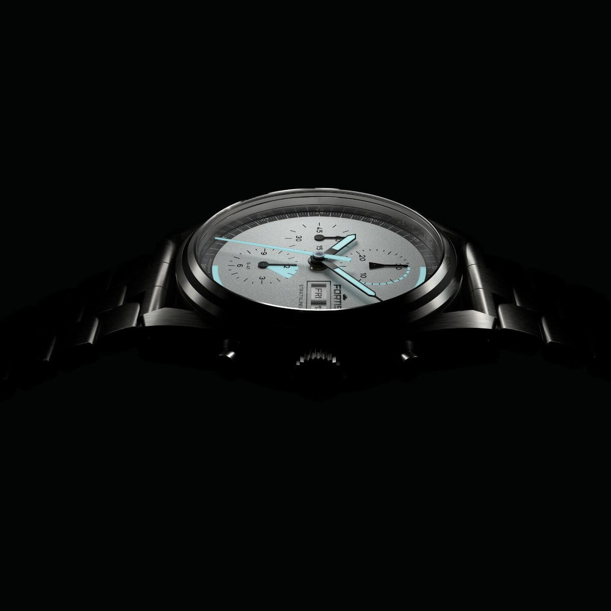 Stratoliner S-41 White Dust on Block Bracelet