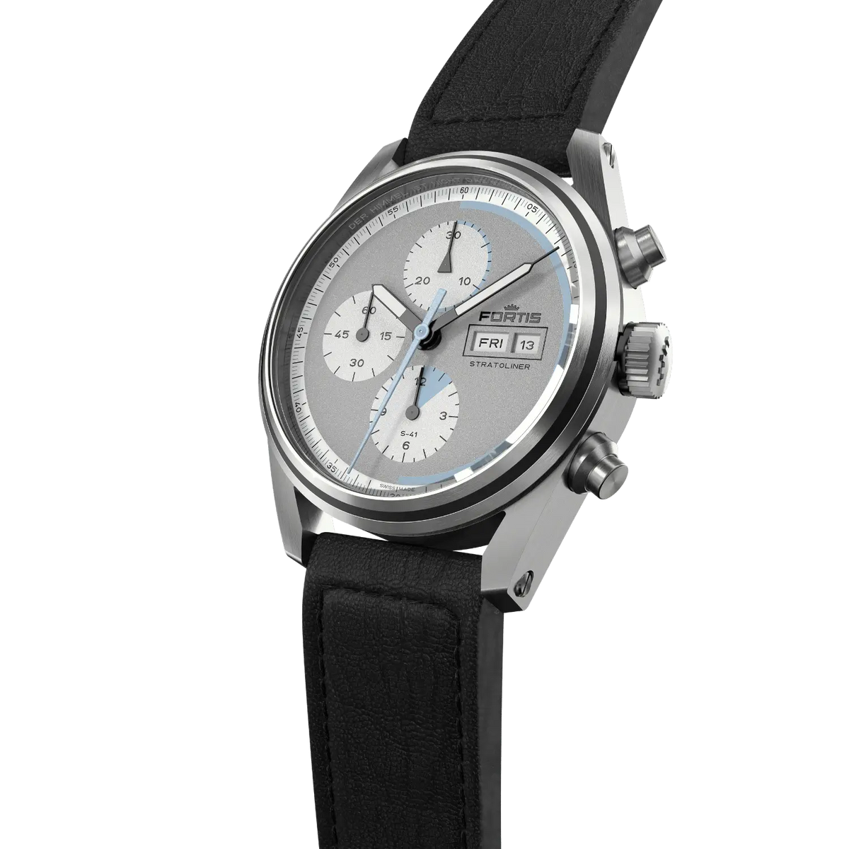Stratoliner S-41 Cool Gray on Block Bracelet