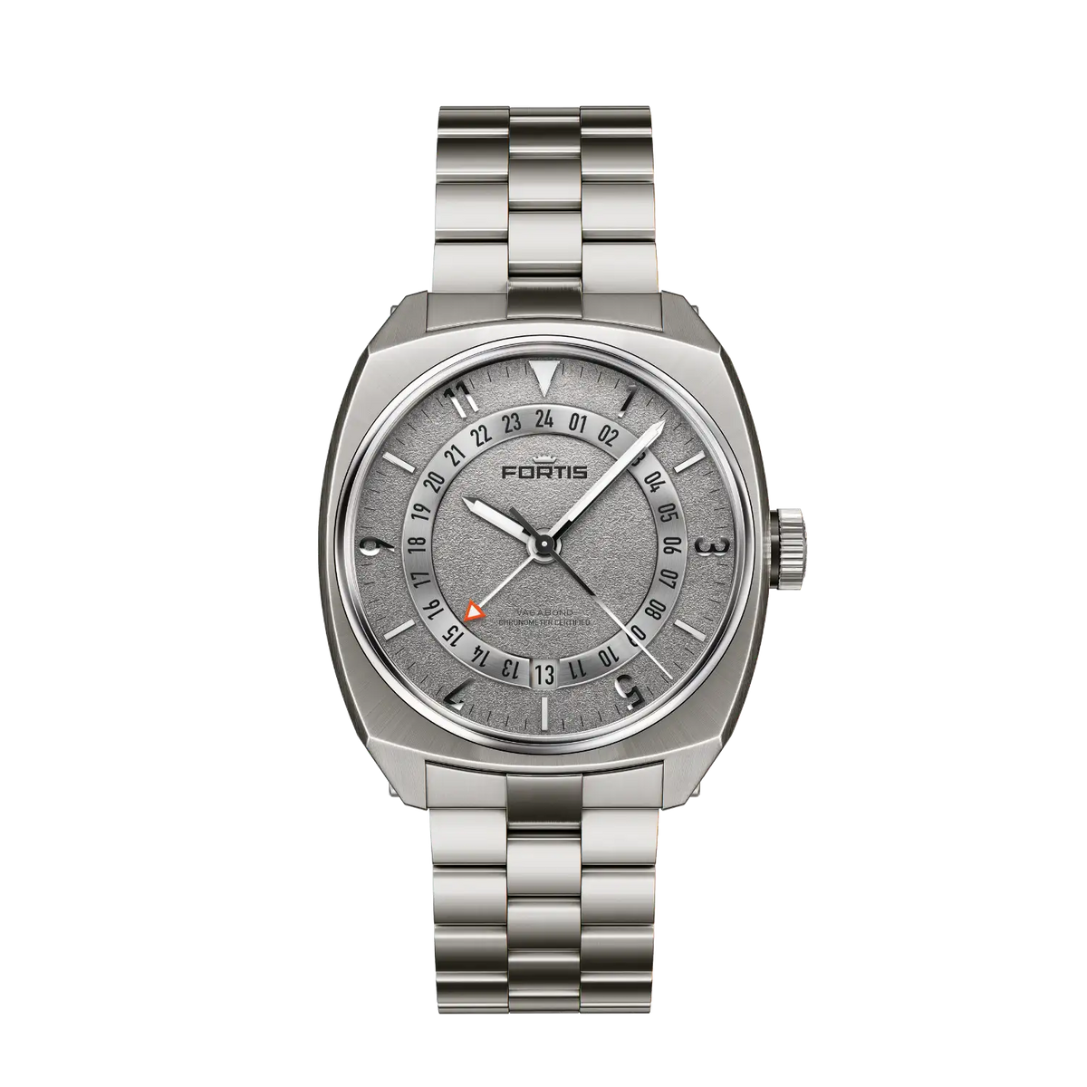 Vagabond V-40 Stormy Gray on Block Bracelet