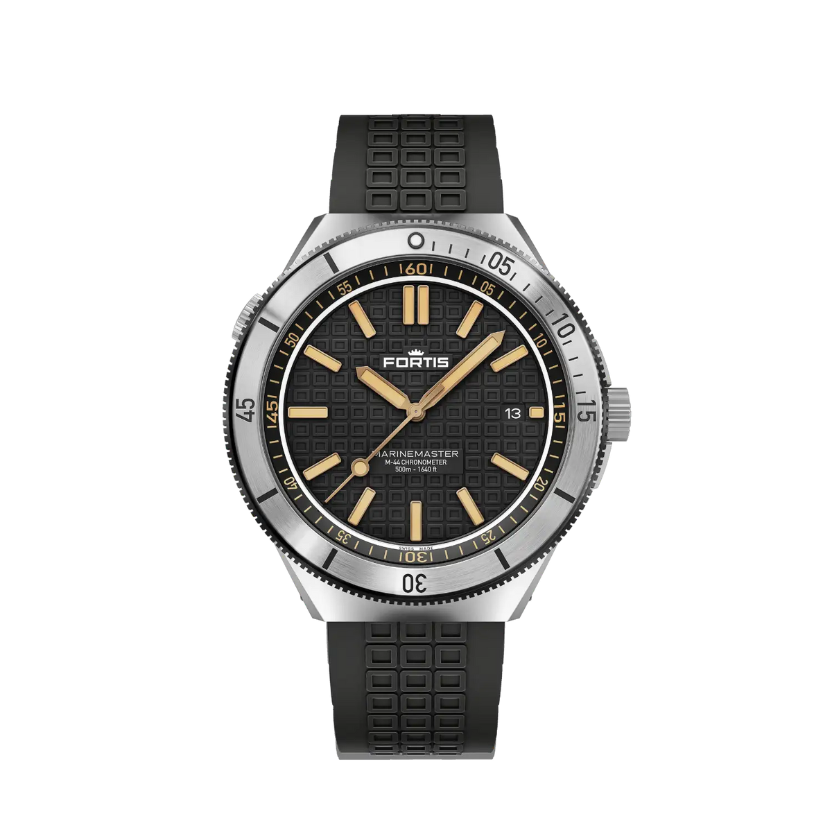 Marinemaster M-44 Black Resin on Horizon Strap