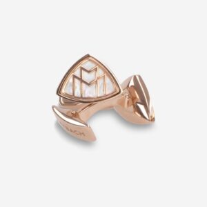 the genius ii cufflinks with wood inlay yachtblue